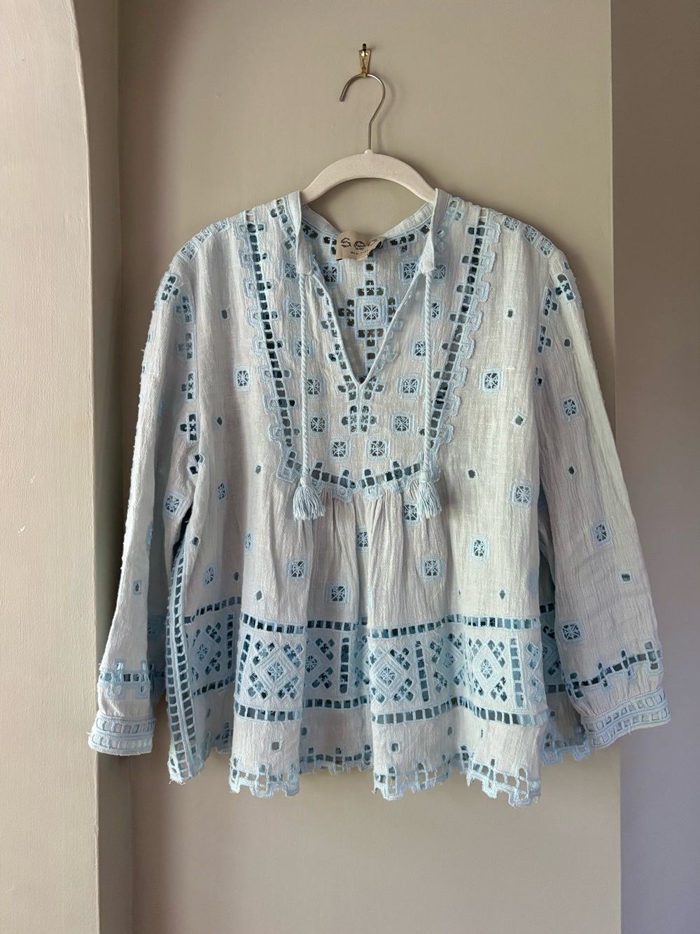 Sea NY Eyelet Blouse, Fits S